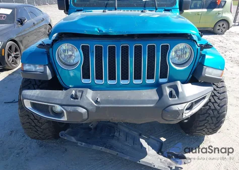 2019 Jeep Wrangler Unlimited Sahara 4X4 from USA, damaged, VIN 1C4HJXEN7KW619921